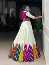 Multi Colour Lehenga With Shirt Koti Indo Western Collection NNK1660